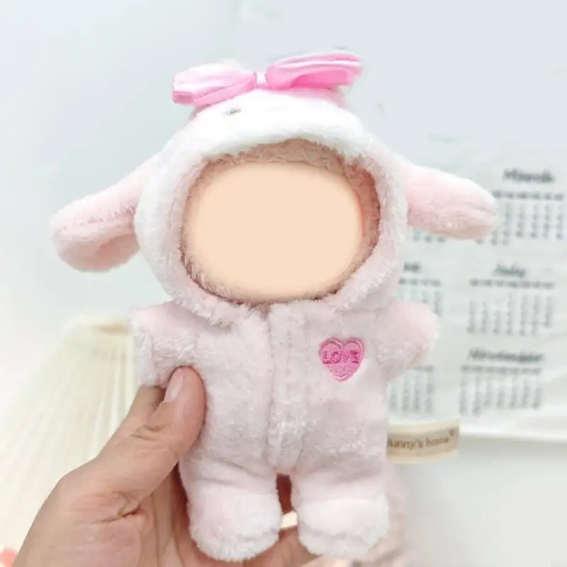 Doll Cartoon Kostüm Cosplay Strampler für 17 sitzend Plüsch Figuren Charakter Doll Kleidung für Kind vor, Spiele Y08E – Detail 10