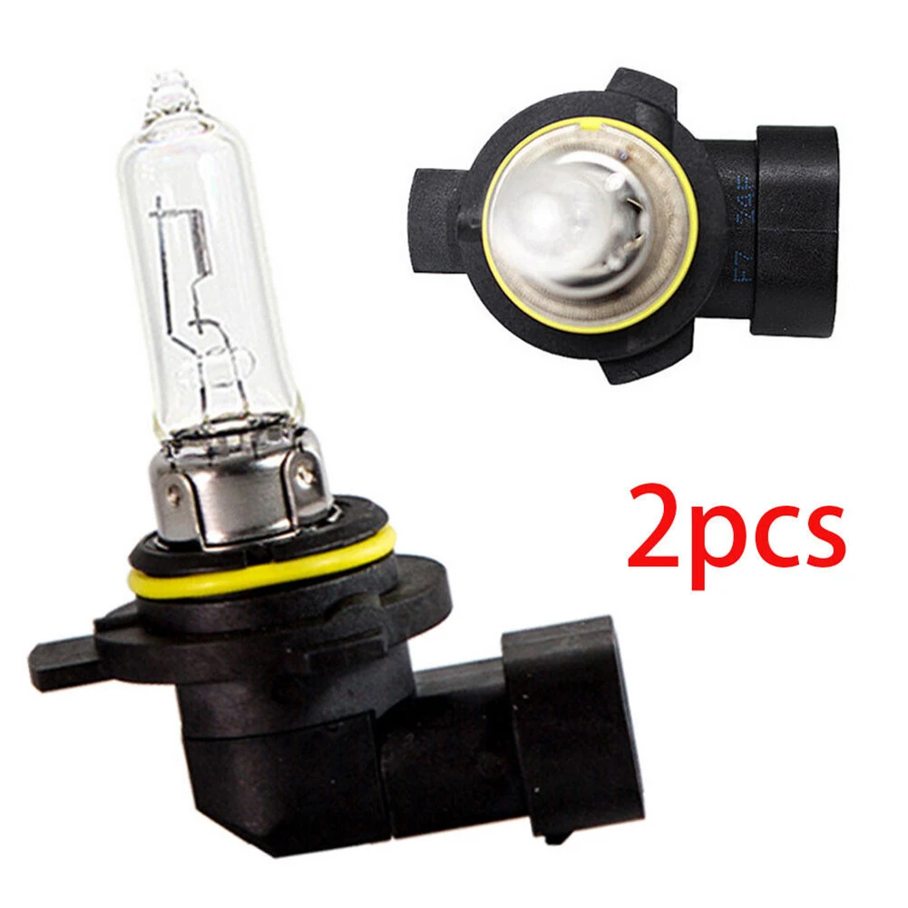 

2Pcs 12V 65W Car Headlights Lamp Halogen Bulb Light High Low Beam Bulb Long Life Version High Performance Headlight Halogen Lamp