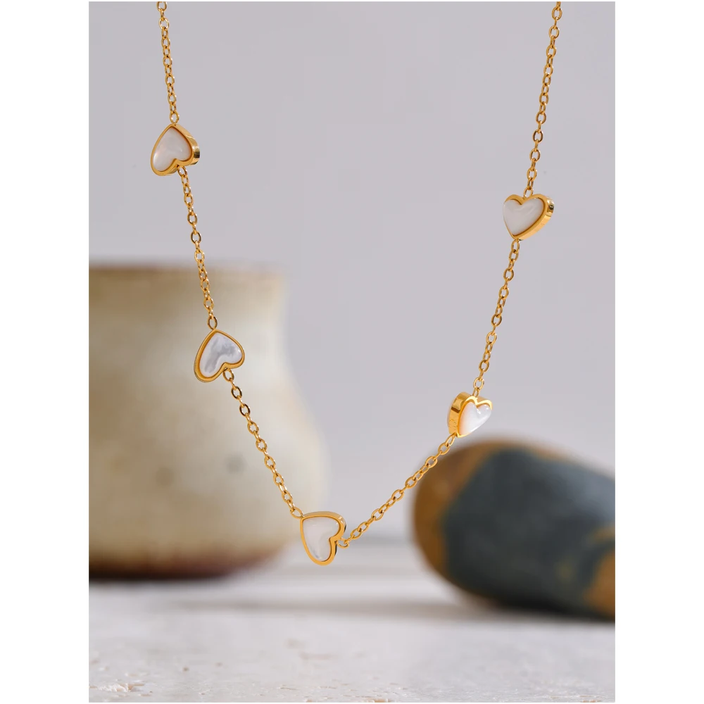 Yhpup Double-Sided Stainless Steel Jewelry