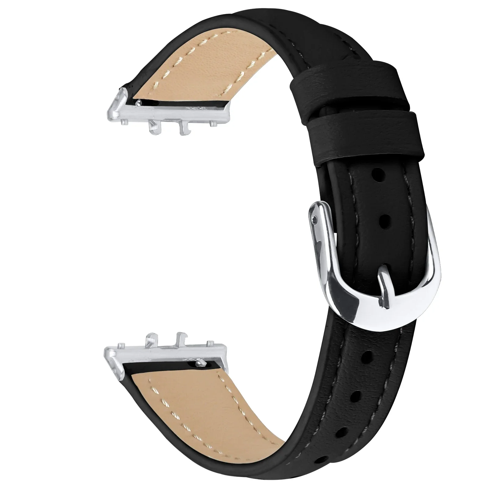Slim Leather Business Sport Band Replacement Adjustable Wristband
