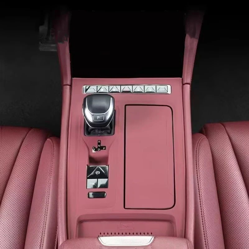 홍치 H5 MK2 / 오사도 20232025 차량용 실내 중앙 제어 무선 충전 패드 실리콘 커버 매트 스티커 액세서리