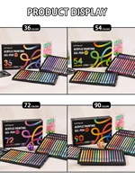 Languo 90/72/54/36 цветов акриловая живопись набор гелевых ручек многоцветный студенческий справочник ручка маркеры для рисования канцелярские принадлежности ﻿ P650 — изображение 6