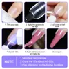 Acrylic Nail Kit for Beginner Professional Nails Kit Acrylic Set with Drill and U V Light 6 Colors Acrylic Powder Nail Art 3