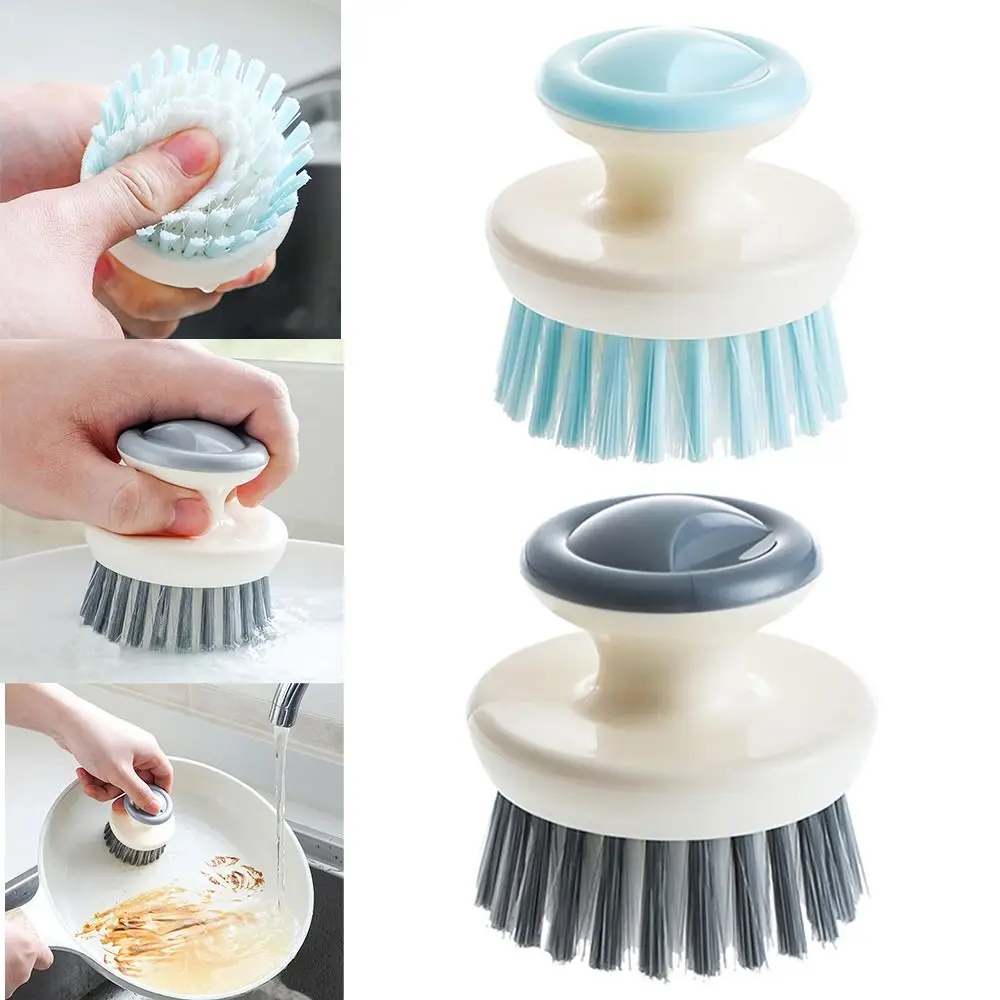 Versatile Kitchen Scrub Brush with Handle