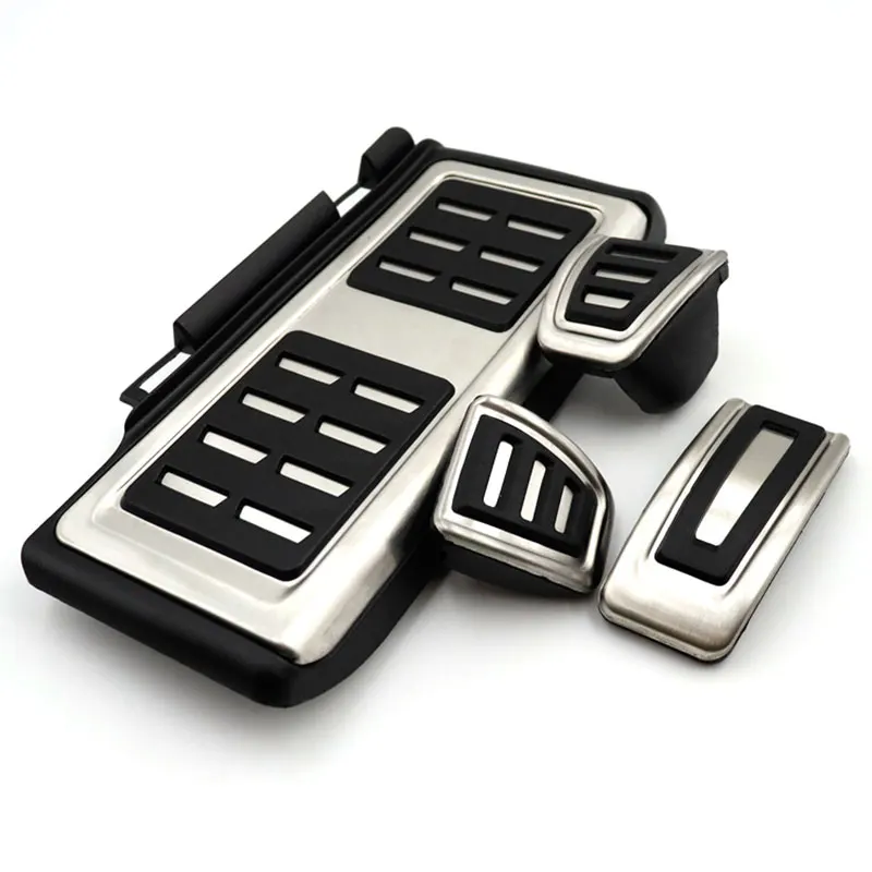 Stainless Steel Car Foot Pedals Audi Q2 Accessories No Drilling Non-slip Restfoot Pedal