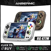 Console de jeu rétro Anbernic RG 477M, Android 14, Dimensity 8300, écran LTPS In-Cell de 4,7 pouces, joystick RGB Hall, RG477M 1