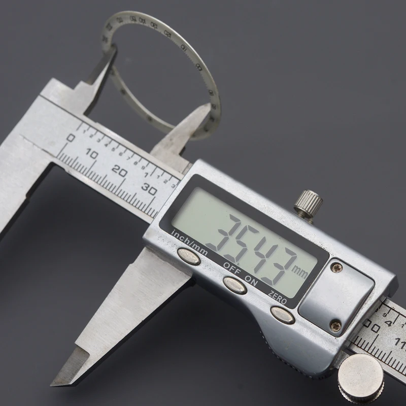 42.5*35.5mm Copper Resin Watch Bezel Insert Fit Carre Series