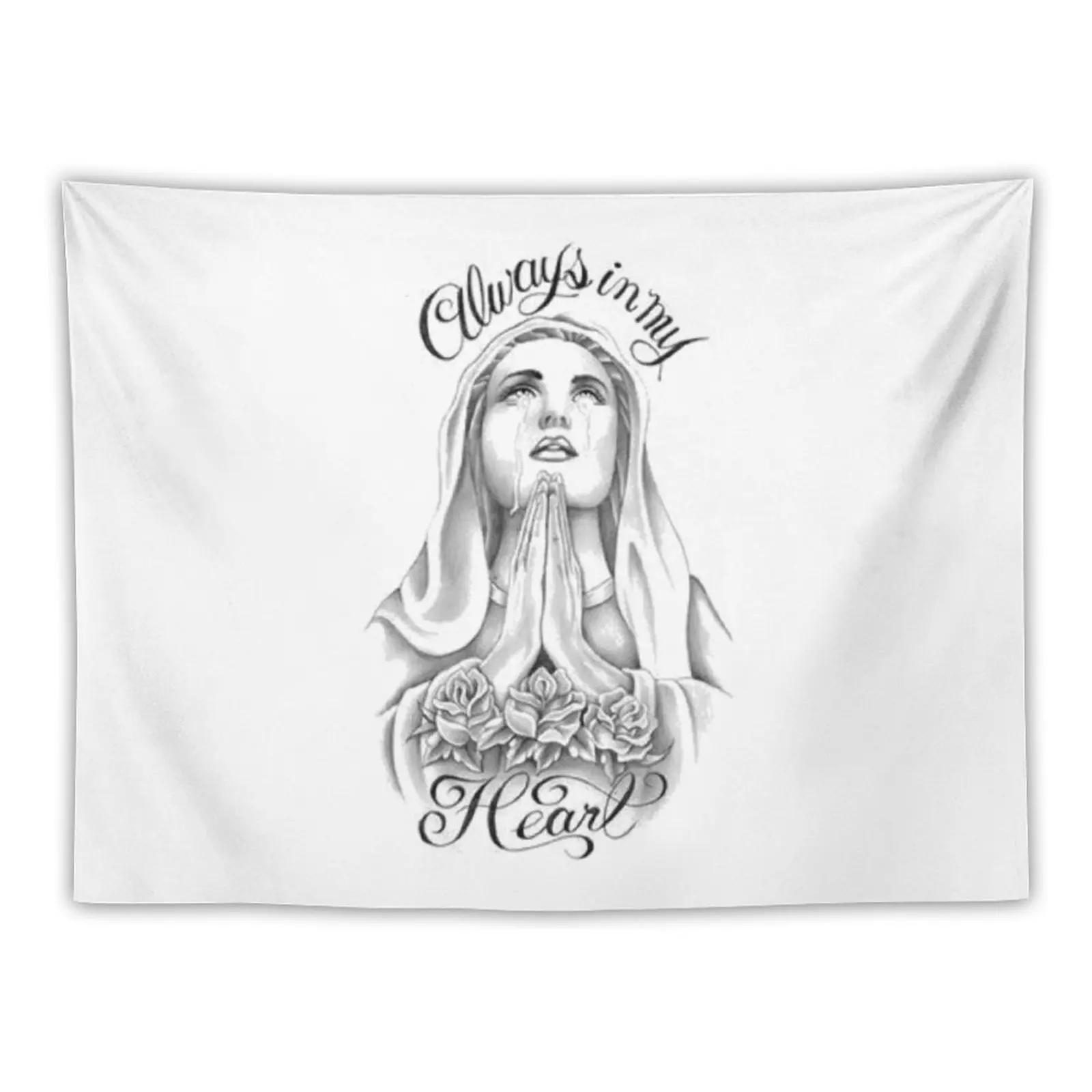 

Virgin Mary. Tapestry Wall Hanging Tapestry Custom Tapestry