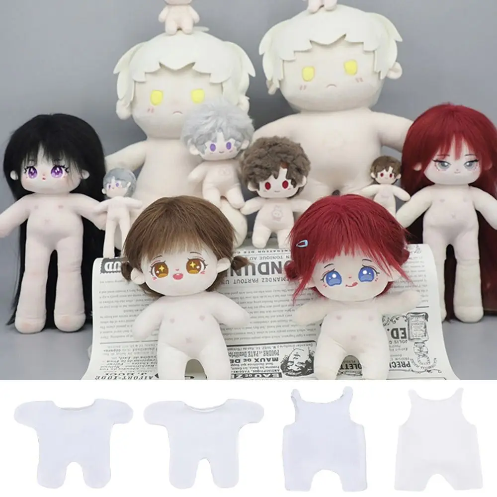 Cotton Doll Clothes Beige Color Casual Wear