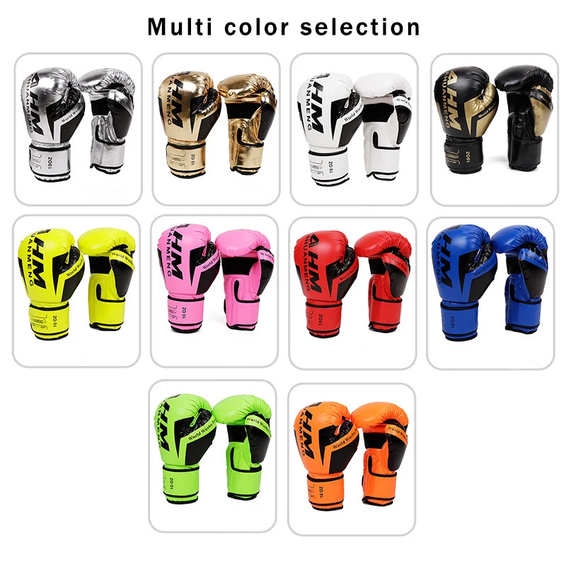 

Thickened Protective Combat Gloves，High Quality Leather Wear-Resistant And Breathable Boxing Gloves For Sanda Training
