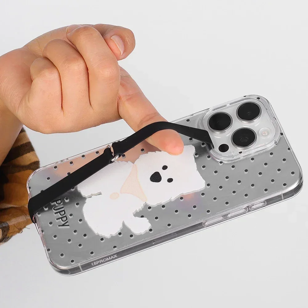 Silicone Phone Strap with Clip | Secure Finger Grip Holder
