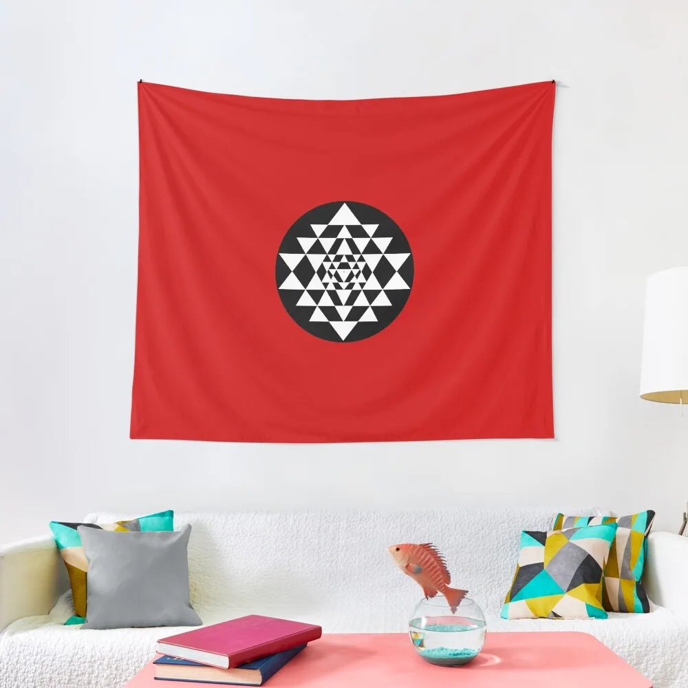 

Sri Yantra #9 Tapestry Decoration Wall Tapestry For Bedroom Wallpaper Tapestry Room Decoration