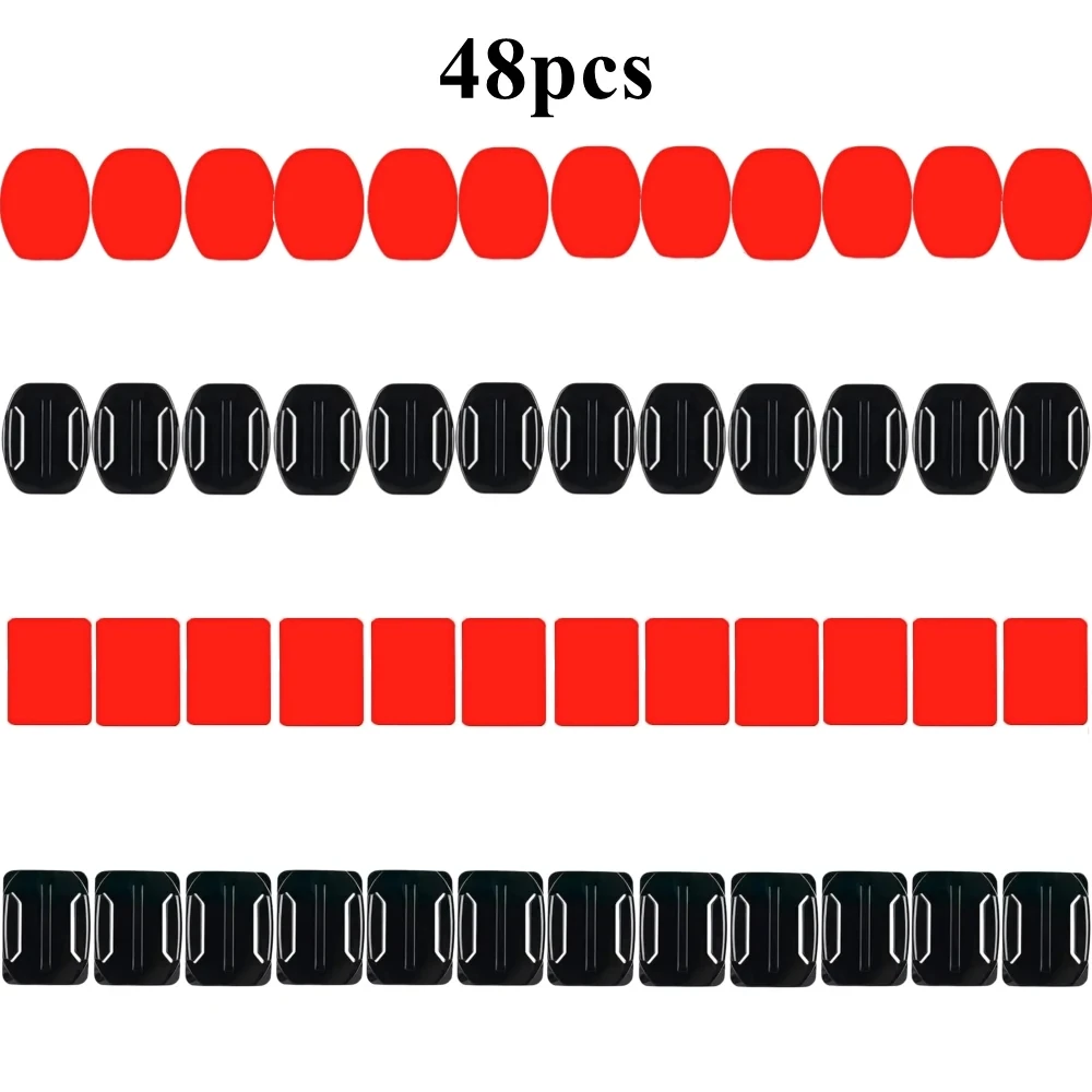 Sticker Adhesive & Mount Set for Action Cameras - Versatile Accessory Pack