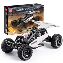  RC Car Racing Electric Building Blocks Vehicle Bricks App Program Technical Blocks Dual Remote Control Toys Kids Boys Gifts 