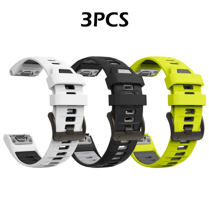 Premium Waterproof Quickfit Silicone Sport Strap - Wear-Resistant and Durable