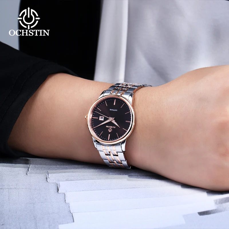OCHSTIN Hot Model 2024 Dreamer Series Fashion Trend Japanese Quartz Movement Waterproof Wristwatch Quartz Watch