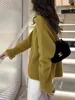 2024 Autumn/Winter New 100% Cashmere Wool Turtleneck Sweater Women's High Neck Knit Pullover Soft Comfortable Top Loose Jumper 4