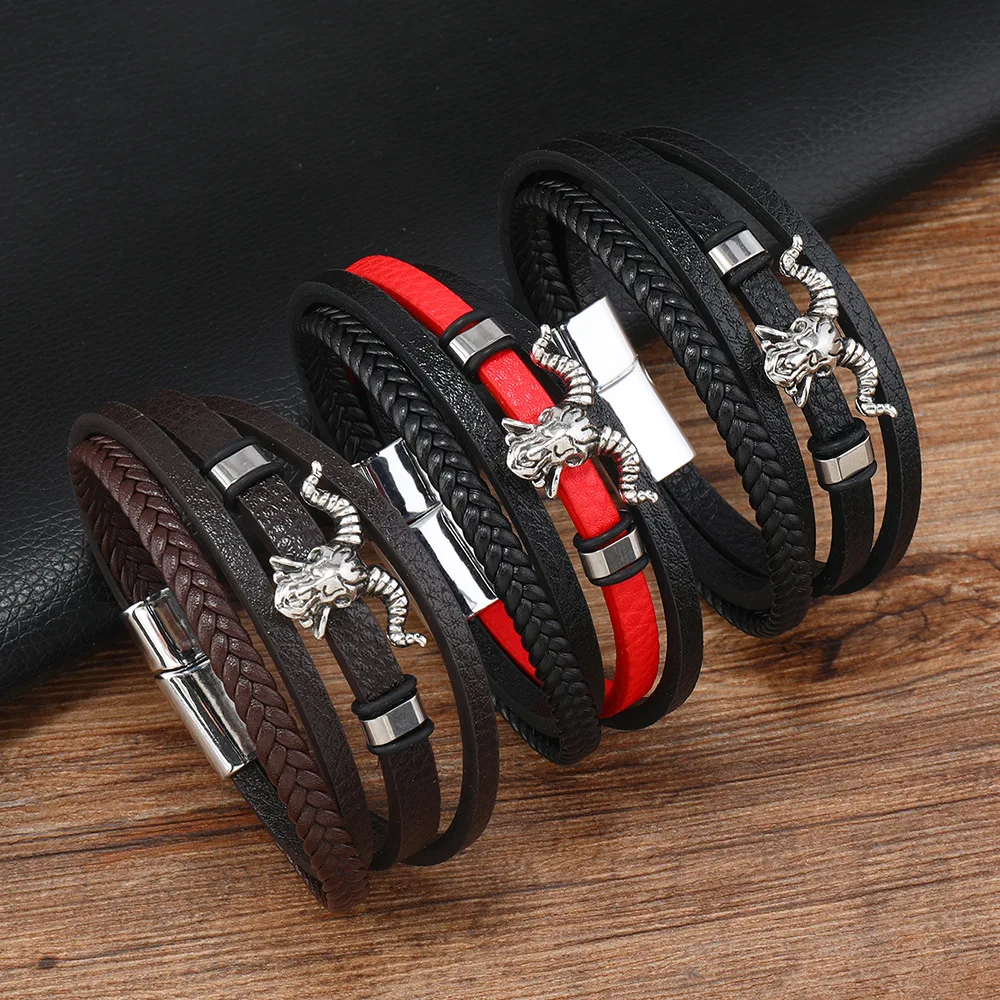 Heart Red Black Vintage Hiphop Rock Punk Animal Hear Skull
