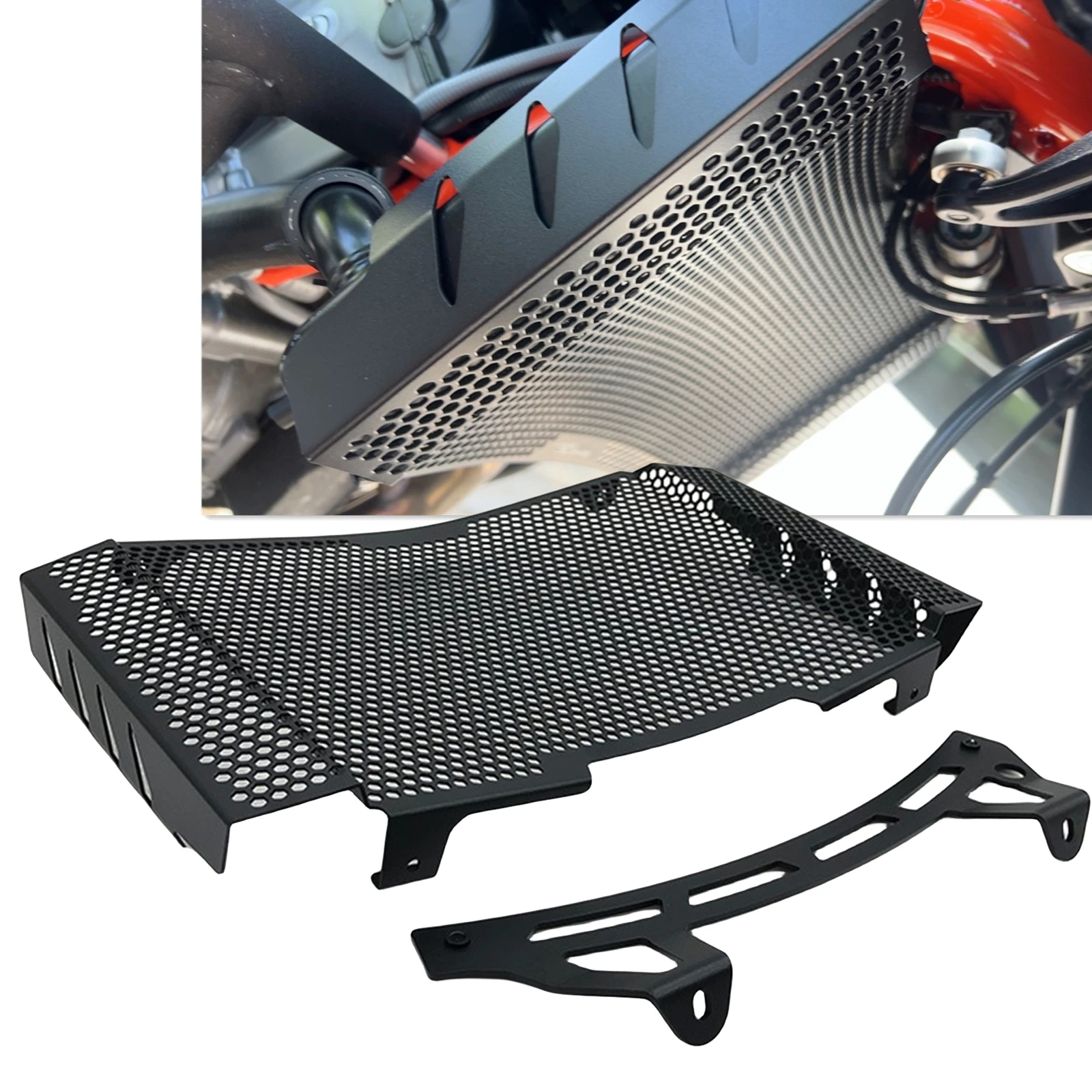 

For KTM790 KTM890 2019-2023 Motorcycle Radiator Protective Cover Decorative Mesh