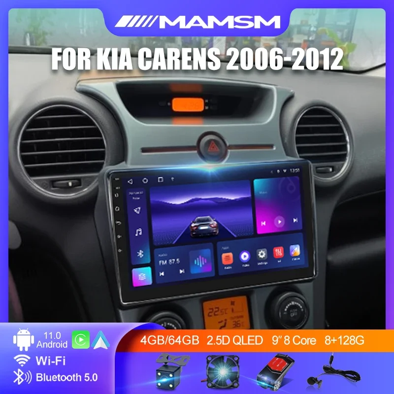 Android-12-Car-Radio-For-Kia-Carens-Rondo-2006-2012-Multimedia-Video ...