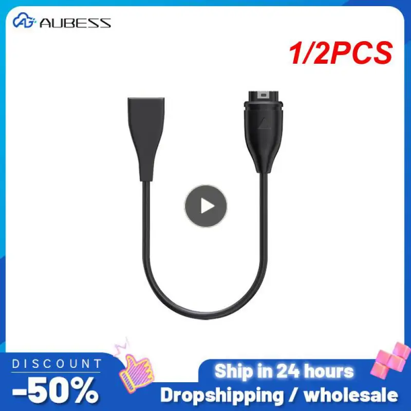 

1/2PCS USB Charging Cable Data Cord Charger For Garmin Fenix 7 7S 7X 6 6S 6X 5 5X 5S Vivoactive 3 Forerunner 945 935 245