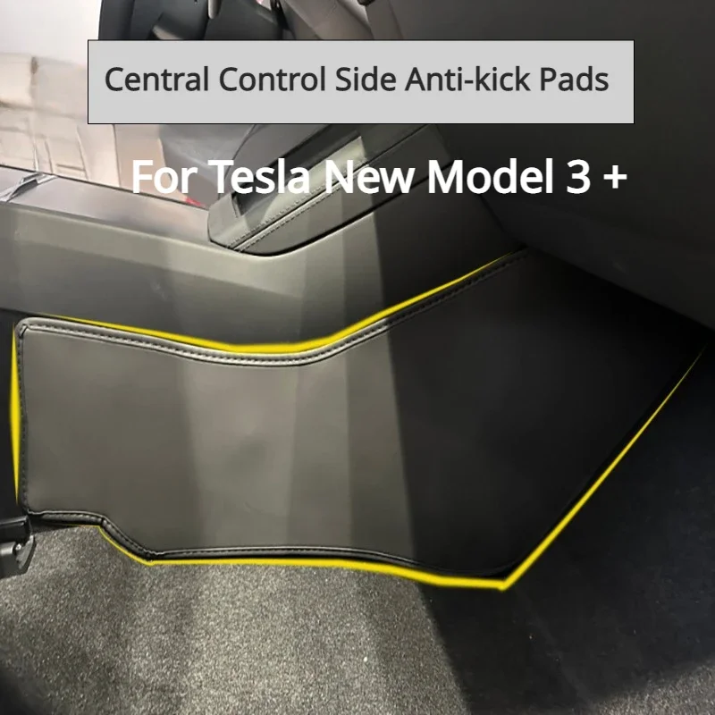 

Central Control Side Anti Kick Pads for Tesla Model 3 + Center Console Protective Mat Cover New Model3 Car Accessories 2023-2024