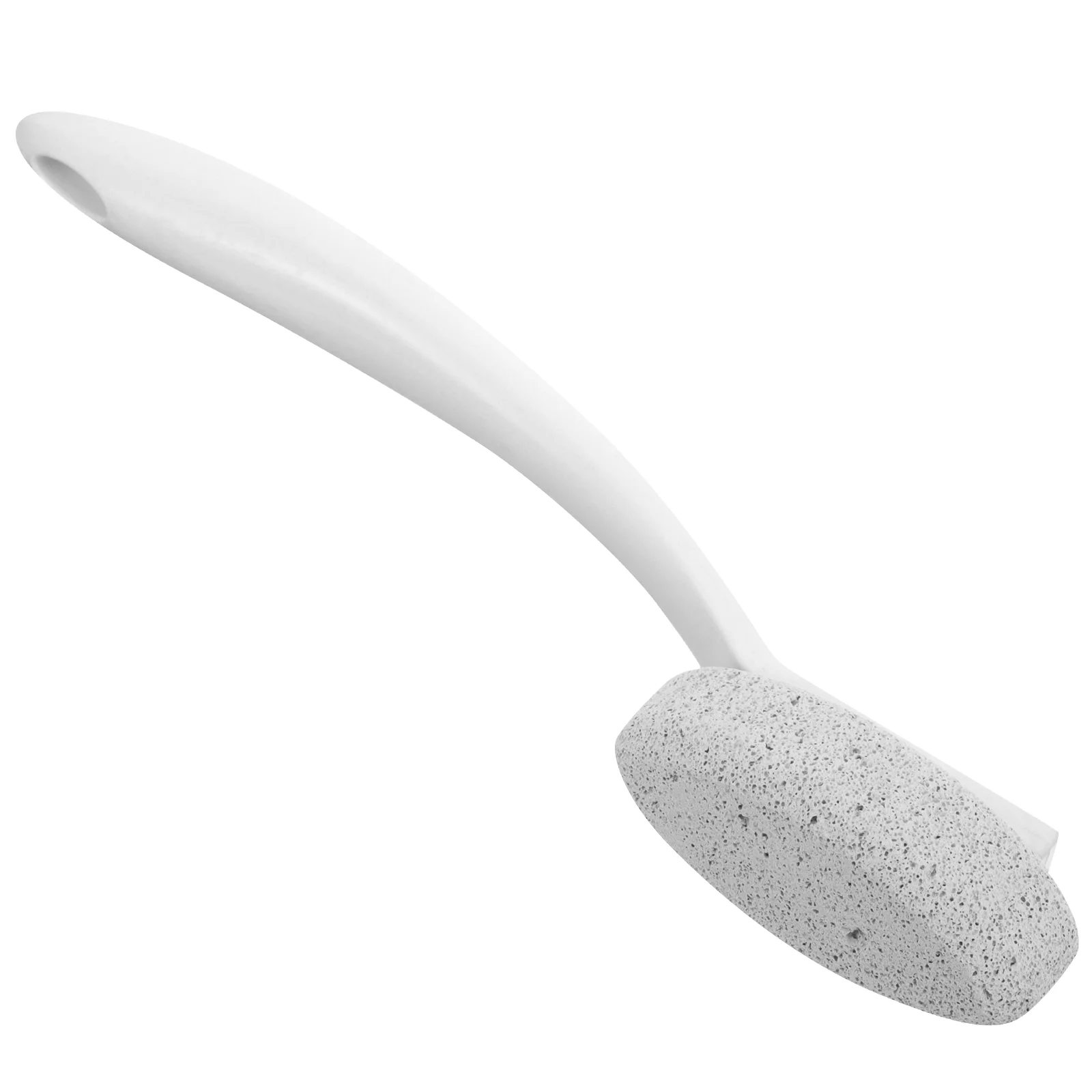 

Long-handled Foot Exfoliator Volcanic Stone Bending Remove Dead Skin Calluses Pumice for Body File Feet Dry Remover Plastic