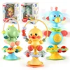 Baby cartoon soothing ringing toy fun sound effects nursery rhyme baby dining table suction cup puzzle early education toy 1