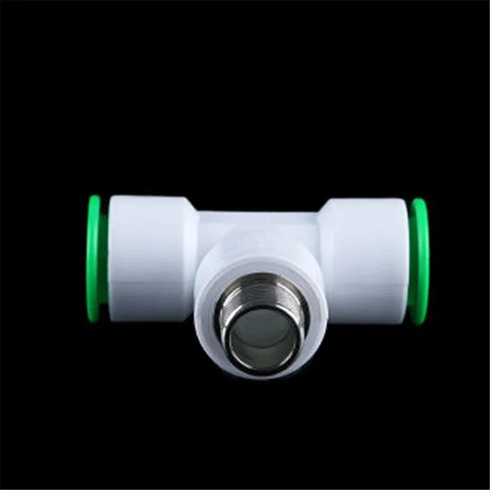 Hot-melt-free New Quick Connect Direct Elbow Three-way Connection Variable Diameter In-line PPR 20/25/32 Ball Valve