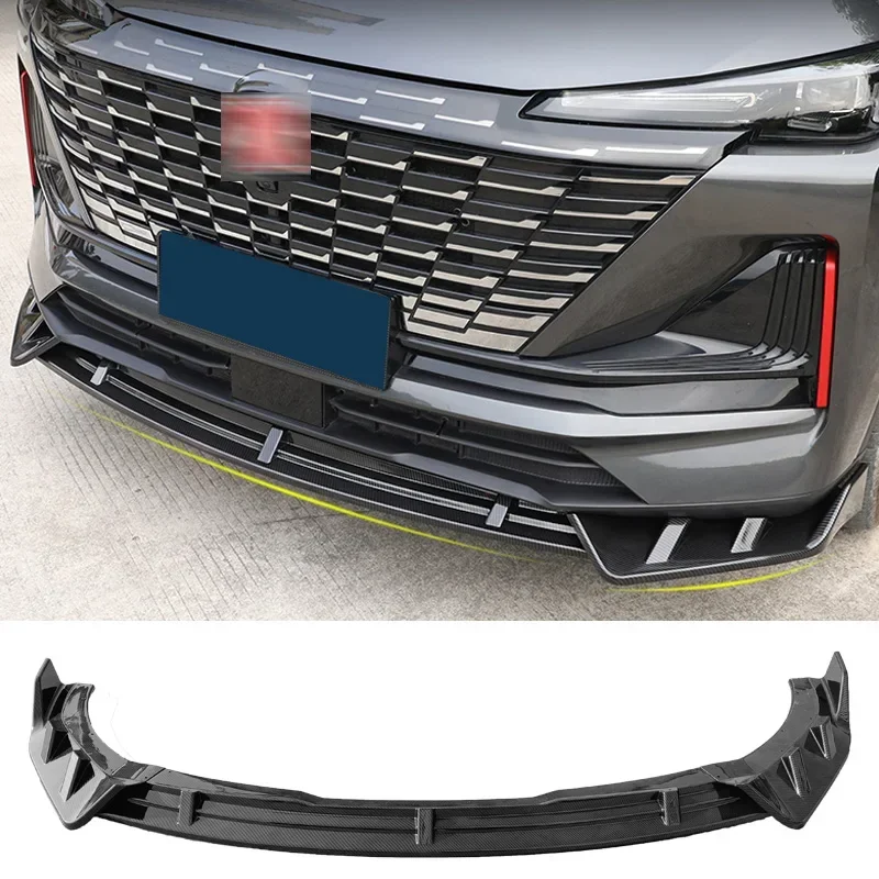 Changan CS55 플러스 2022 프론트 범퍼 스포일러, 2023, 2 세대 스커트, 립 모양 바디 키트, 액세서리 업그레이드, 3 개