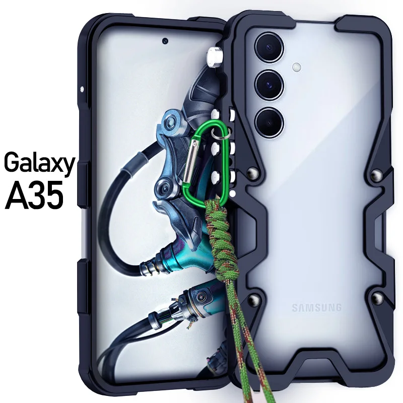 Luxury Aluminum Metal Bumper Shockproof Phone Case Cover