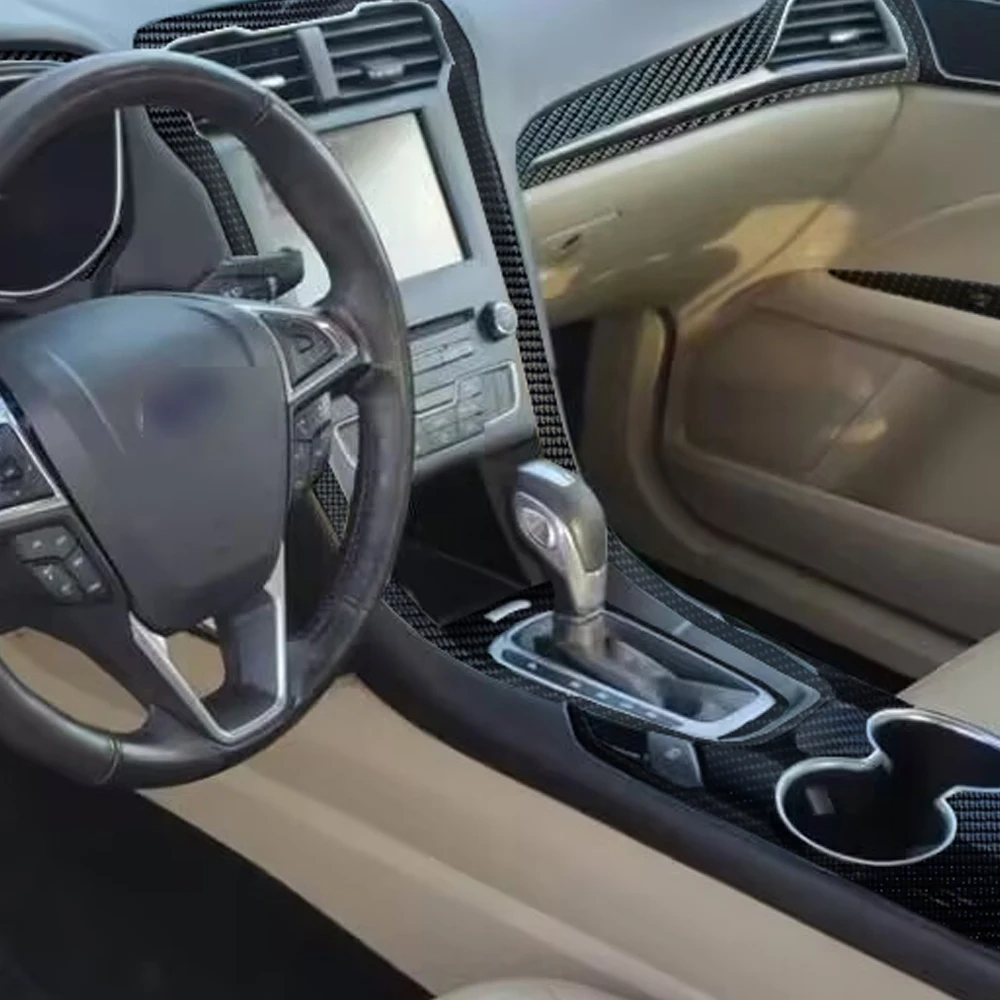 Ford Fusion 2013-2016 Center Console & Door Handle Decorative Stickers