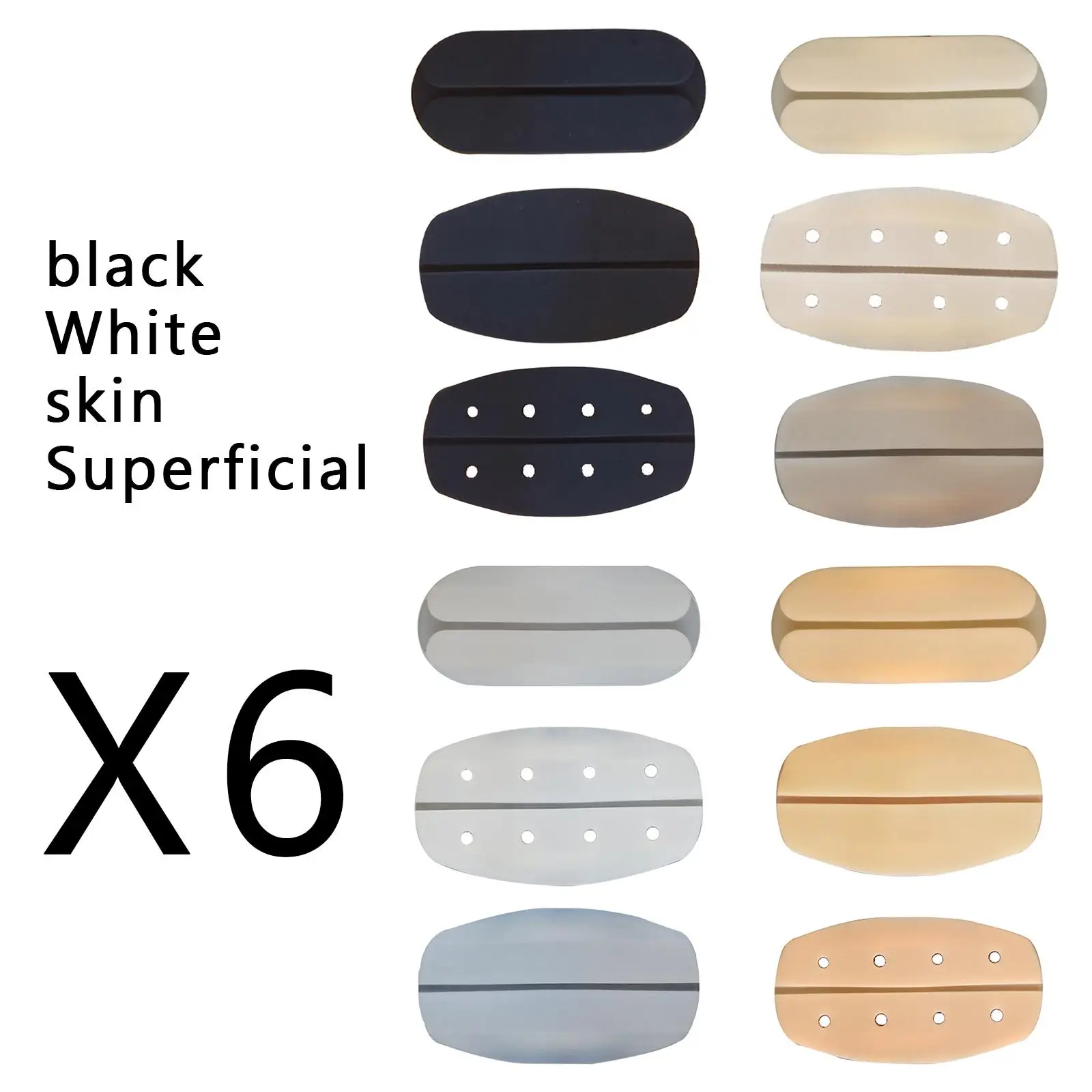 6Pcs Breathable Silicone Bra Strap Cushions Soft Holder Comfortable Non- Shoulder Protectors Bra Sliding