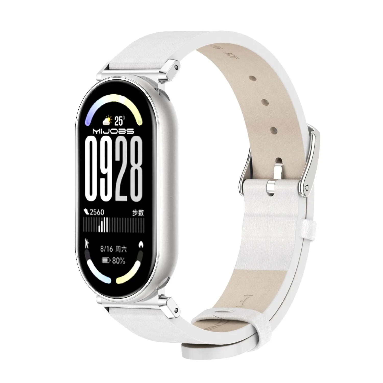 Premium Leather Breathable Watchband Wrist Strap