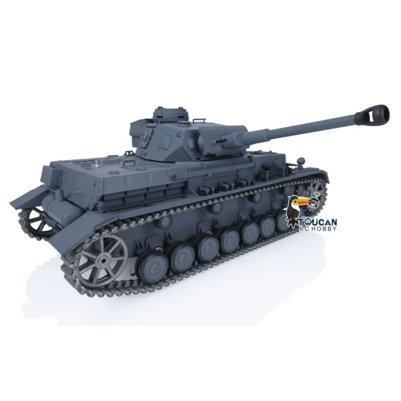 헝롱 1/16 7.0 팬저 IV F2 업데이트 버전 RC 탱크 3859 3858 메탈 트랙 BB탄 장갑 전투차량 장난감 TH17398