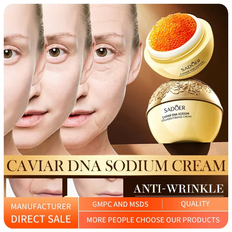 30g Caviar Dna Sodium Collagen Firm Cream Remove Wrinkle Cream Retinol Face Anti-aging Firm Lift Fade Fine Lines Improve Skin