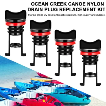 4-40Pcs Kayak Coarse Thread Bung Plug Replacement Nylon Raft Water Hole Plug Universal Boat Marine Yacht Drain Holes Stopper 2