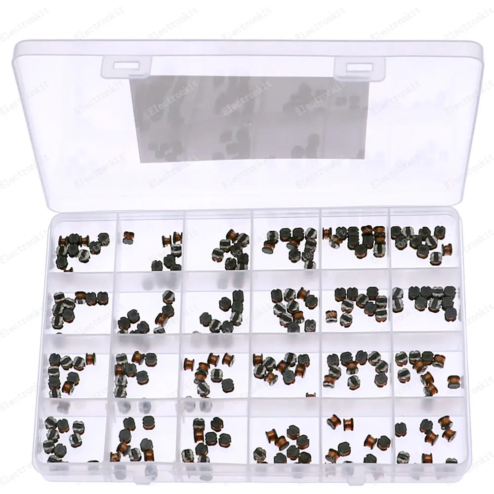 240pcs/Box 24value CD54 SMD Power Inductance kit 2.2/3.3/4.7/6.8/10/22