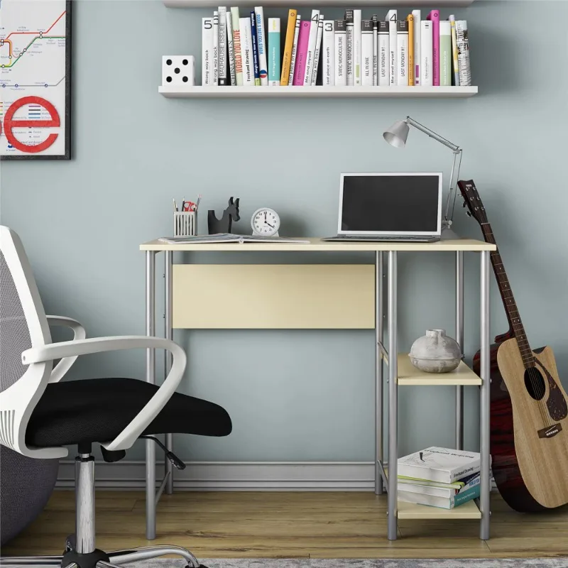 

Basic Metal Student Computer Desk, Yellow