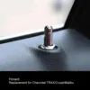 8pcs/lot Car Door Lock Pin with Cover ABS Chrome Replacement for  /Cruze/ Car Door Lock Knob Inner Door Lock Pin 3