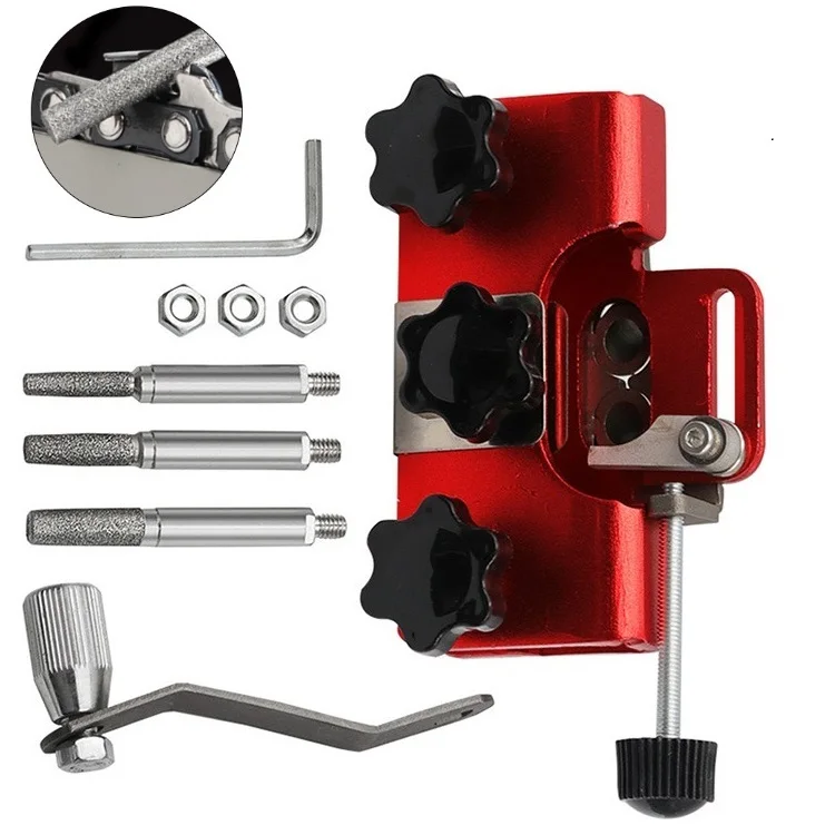 Durable Chainsaw Sharpener Jig Manual Chainsaw Chain Sharpening For