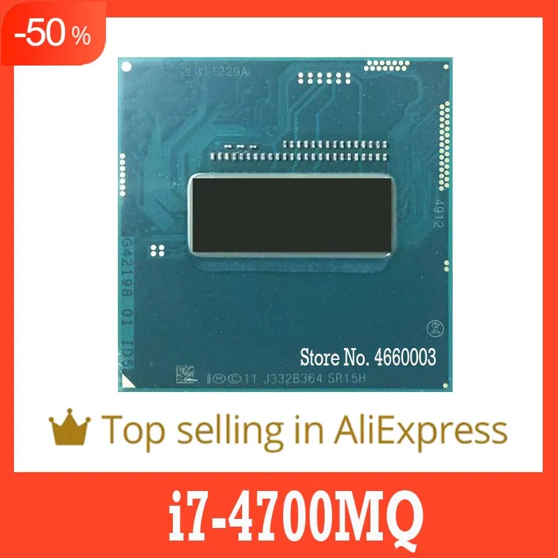 Скидка 40%, оригинальный официальный процессор SHAOLIN i7 4700MQ SR15H 2,4 ГГц четырехъядерный восьмипоточный Процессор 6 Мб 47 Вт Разъем G3/rPGA946B