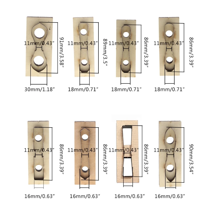 Scrapbook Embossing Wooden Die Cutting Leather Mold Keychain Cutting Mold for Earring Jewelry DIY Leather Crafts Making