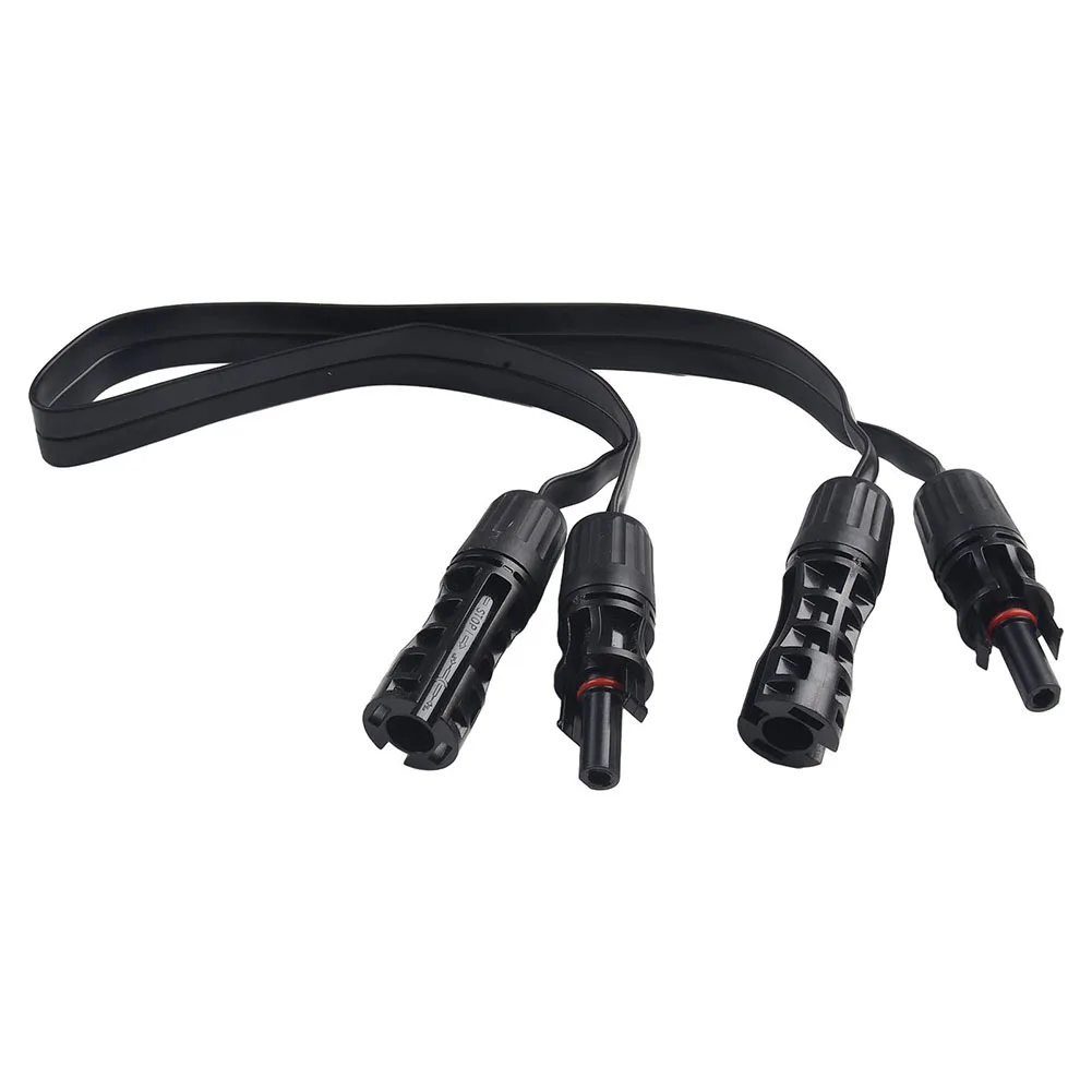 

1Pair Super Flat Solar Flexible Cable Solar Panel Connector Adapter 0.5m 1KV Electric Connectors Terminals Coaxial RF Connector
