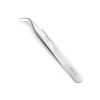 VETUS Original New MTS Series Silver Tweezers for Eyelash Extensions Stainless Steel Hyper Fine Tip Anti Static ESD Tweezers 4