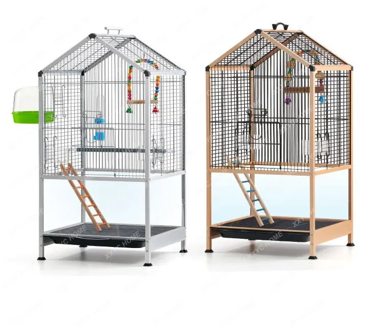 

Viewing Bird Cage Parrot Cage Special Cage for Xuanfeng Portable Pet Cage Anti-Pressure Drop Resistance