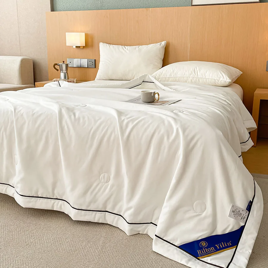 Summer Quilt Summer Quilt Set Luxury Star Hotel Summer By Raw Cotton Soybean Air Conditioning By Adults And Children Cooling Blanket Can Be Machine Washable