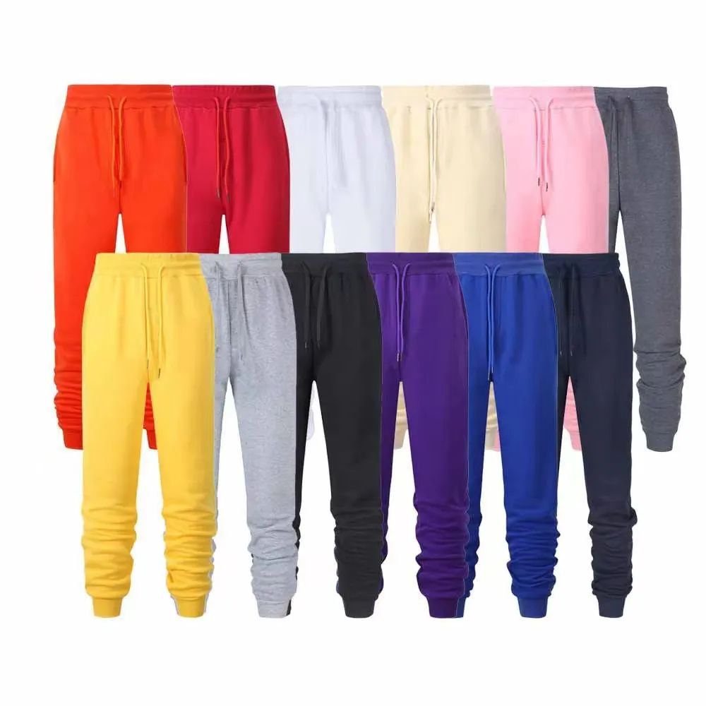 Casual Sports Pants Autumn Winter Men/Women Fitness Workout Sweatpants Jogging Running Sweatpant Casual Comfortable Streetwear Men's Tracksuit Pant