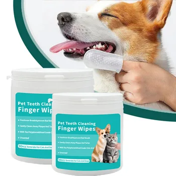 Pet Cleaning Finger Wipes 1