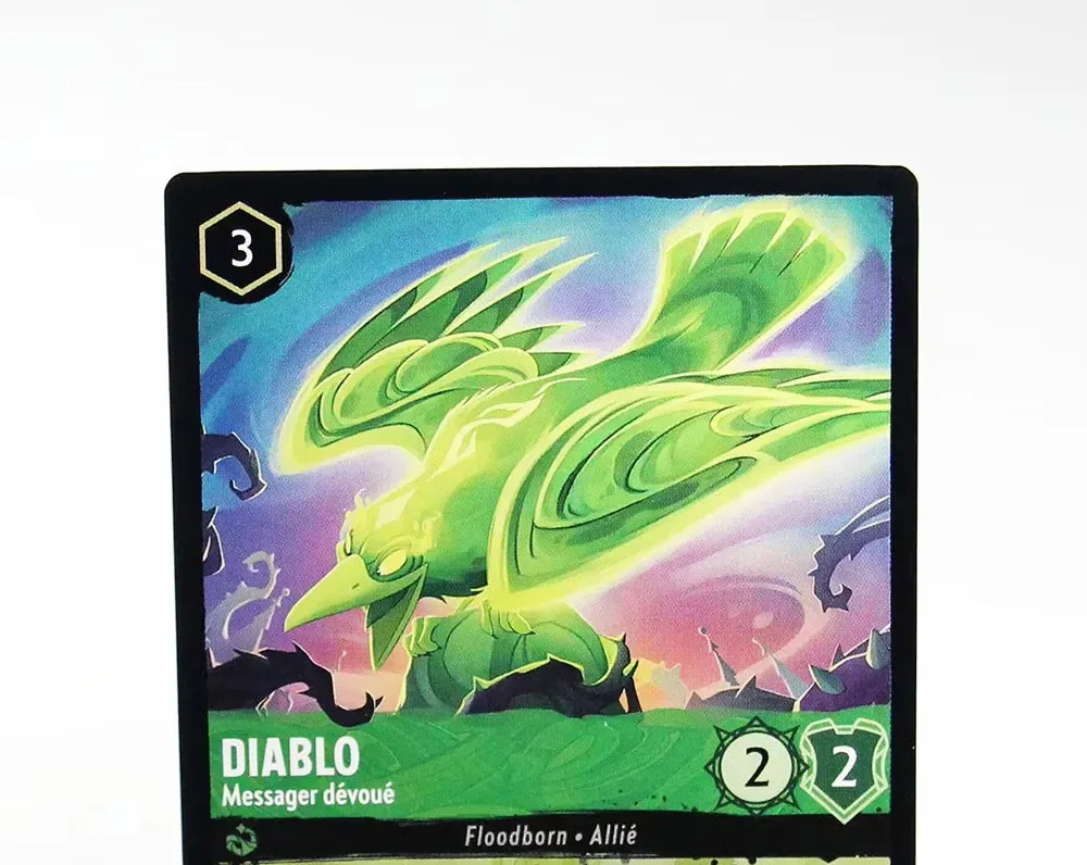 Anime Trading Cards Lorcana Proxy Chapter 4 NoneFoil High Quality Diablo TCG Game Cards